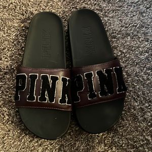 Pink brand sandal